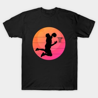 Basketball Slam Dunk Retro Vintage T-Shirt